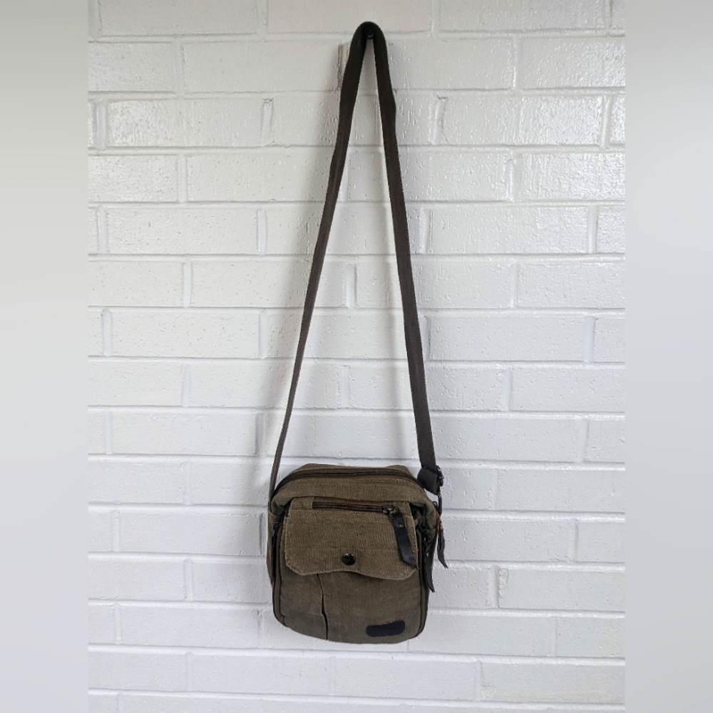 Canvas Cross Body Bag